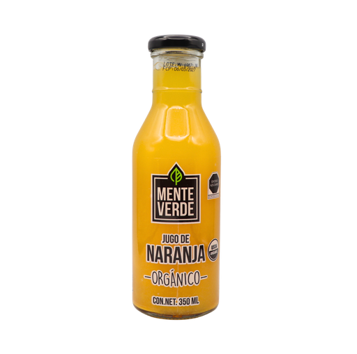 [7503013909351] Jugo de naranja 350 ml Mente verde 