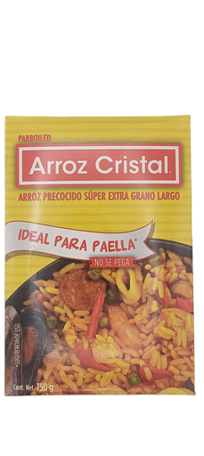 [7501145800010] Arroz largo precocido 750 g Cristal