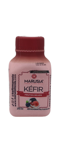 [7503027123637] Kefir de vaca frutos rojos 210 ml Marusia