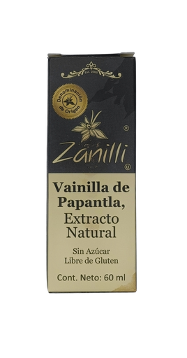 Extracto natural de vainilla 60 ml Zanilli