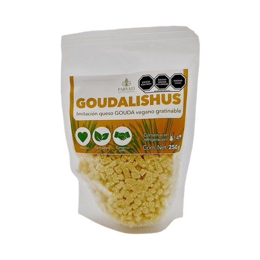 [7503049895130] Imitación de queso gouda vegano 250 g Parvati