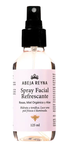 [7502281600373] Spray refrescante rosas con jalea real 125 ml Abeja Reyna