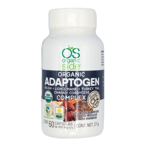 [7503030169523] Adaptogen complex orgánico 60 cáp. 27 g Organic Side