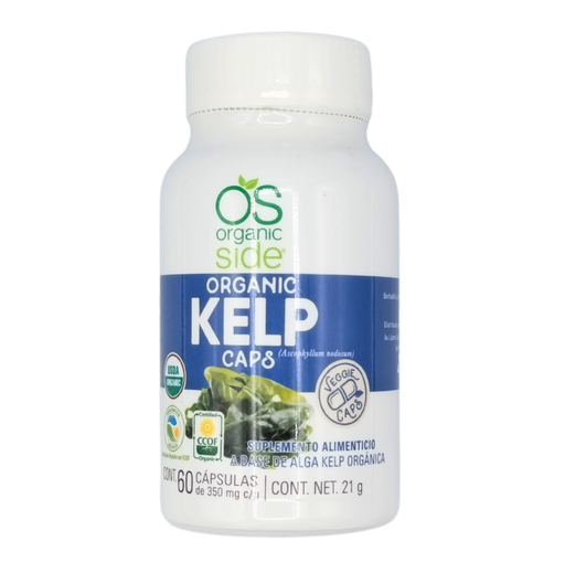 [7503030169004] Kelp orgánico 60 cáp. 21 g Organic Side