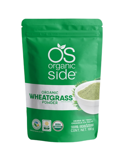 [7500462196059] Wheatgrass en polvo orgánico 100 g Organic Side