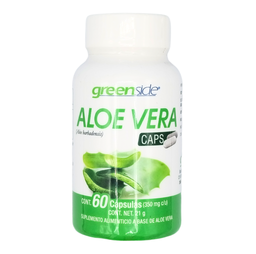 [033119301898] Aloe vera 60 cáp. 21 g Green Side