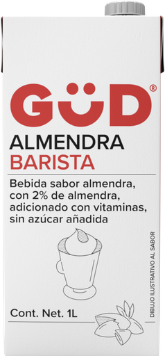 [7501639312913] Bebida de almendra barista 1L Gud