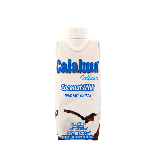 [810990003055] Bebida de coco sin azúcar 330 ml Calahua
