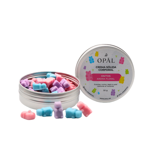 Crema sólida ositos (flores) 50 g Opal