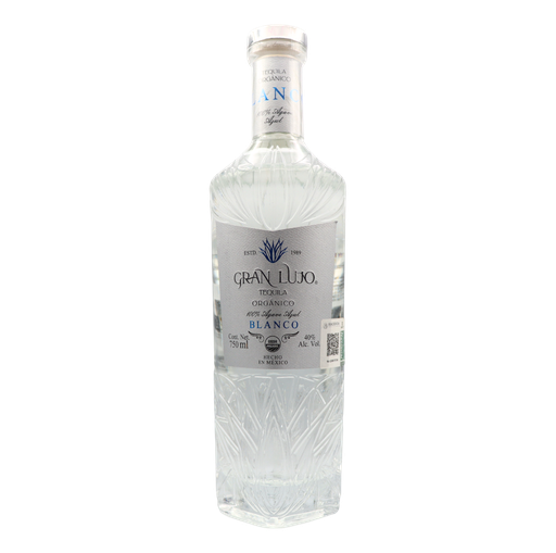 [7500464977007] Tequila blanco orgánico 750 ml Gran Lujo