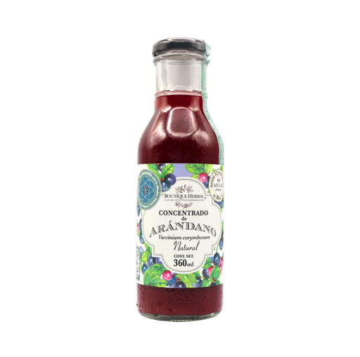 [7500326813702] Concentrado de arándano azul 360 ml Boutique Herbal