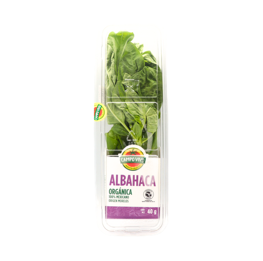 [7502236174508] Albahaca 40 g Campo Vivo