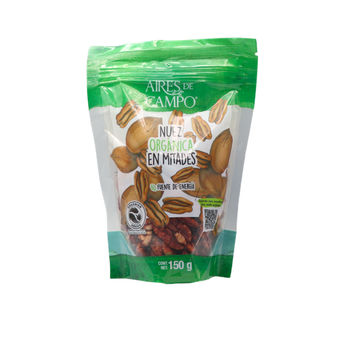 [7502219832975] Nuez en mitades orgánica 150 g Aires de Campo